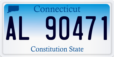 CT license plate AL90471