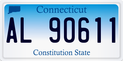 CT license plate AL90611