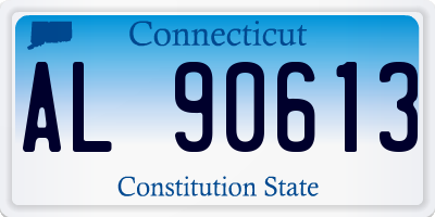 CT license plate AL90613