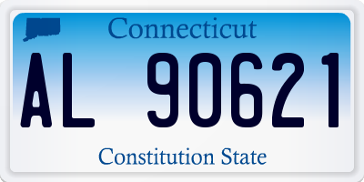 CT license plate AL90621