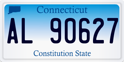 CT license plate AL90627