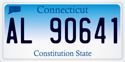 CT license plate AL90641