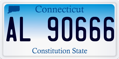 CT license plate AL90666