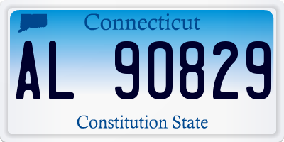 CT license plate AL90829