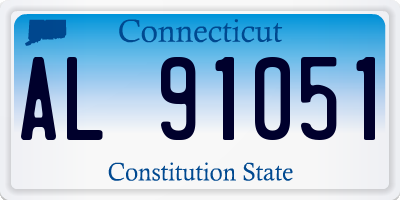 CT license plate AL91051