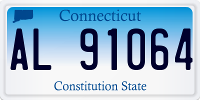 CT license plate AL91064
