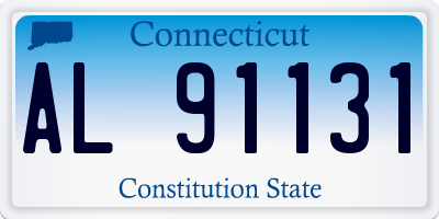 CT license plate AL91131