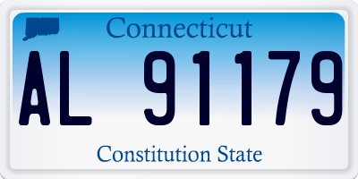 CT license plate AL91179