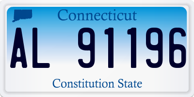 CT license plate AL91196