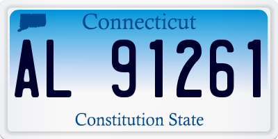 CT license plate AL91261