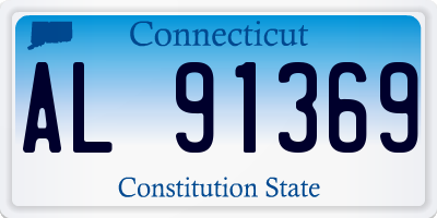 CT license plate AL91369