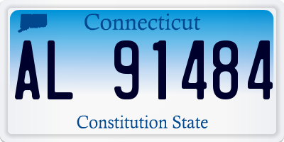 CT license plate AL91484