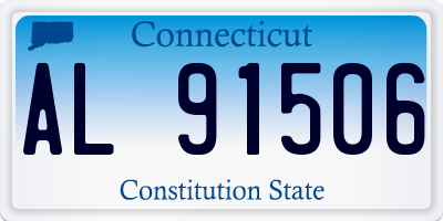 CT license plate AL91506