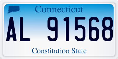 CT license plate AL91568