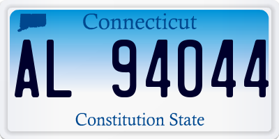 CT license plate AL94044