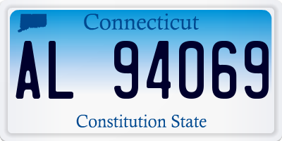 CT license plate AL94069