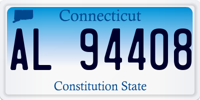 CT license plate AL94408
