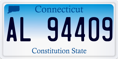 CT license plate AL94409