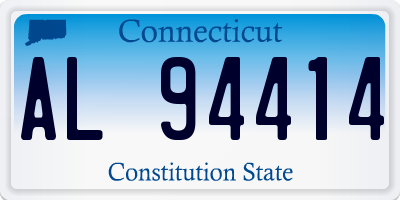 CT license plate AL94414