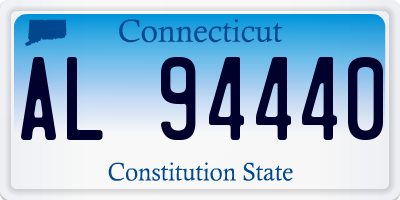 CT license plate AL94440