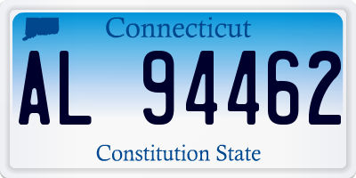 CT license plate AL94462