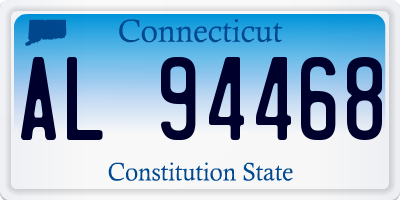 CT license plate AL94468
