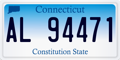 CT license plate AL94471