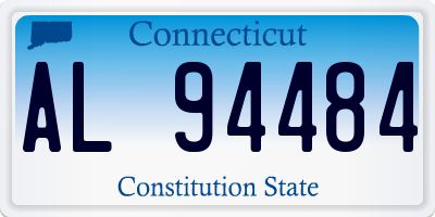 CT license plate AL94484