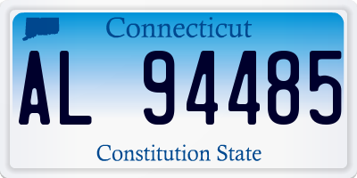 CT license plate AL94485