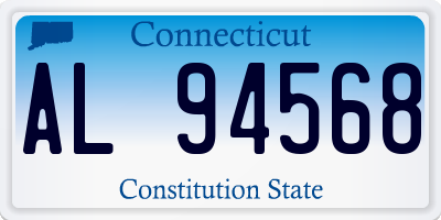 CT license plate AL94568