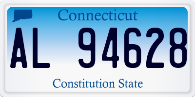CT license plate AL94628