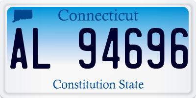 CT license plate AL94696