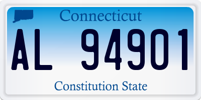CT license plate AL94901