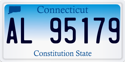 CT license plate AL95179
