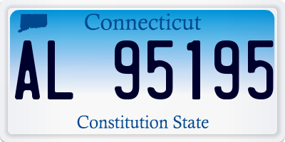 CT license plate AL95195