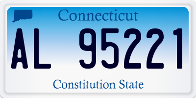 CT license plate AL95221