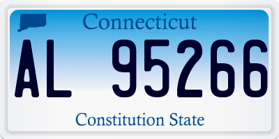 CT license plate AL95266