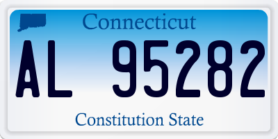 CT license plate AL95282
