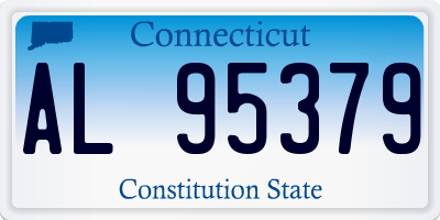 CT license plate AL95379