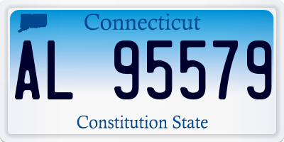 CT license plate AL95579