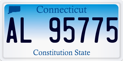 CT license plate AL95775