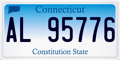 CT license plate AL95776