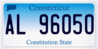 CT license plate AL96050