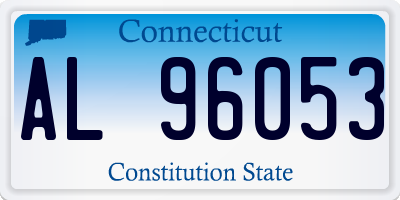 CT license plate AL96053