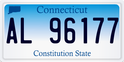 CT license plate AL96177