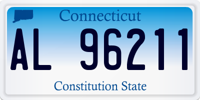 CT license plate AL96211