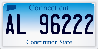 CT license plate AL96222