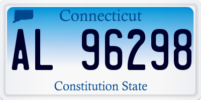 CT license plate AL96298