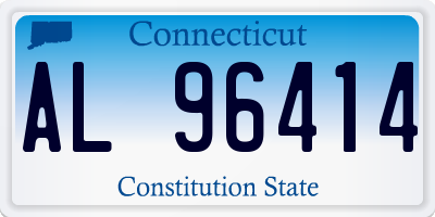 CT license plate AL96414