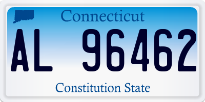 CT license plate AL96462